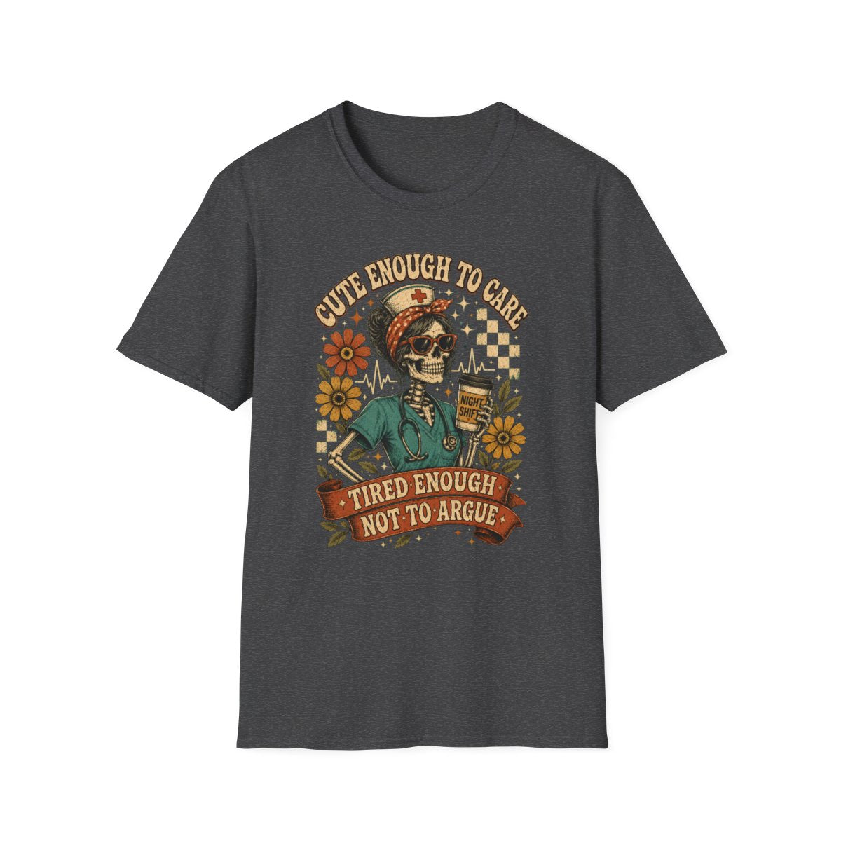 Dark Heather Front Shirt