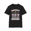 Cute Skeleton Emergency Department Christmas Shirt - 241026-P-1344