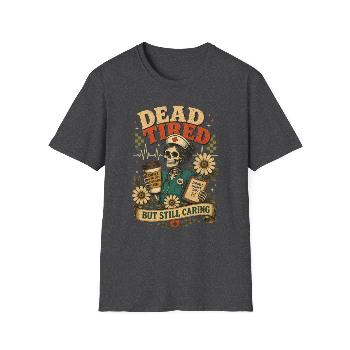 Dark Heather Front Shirt