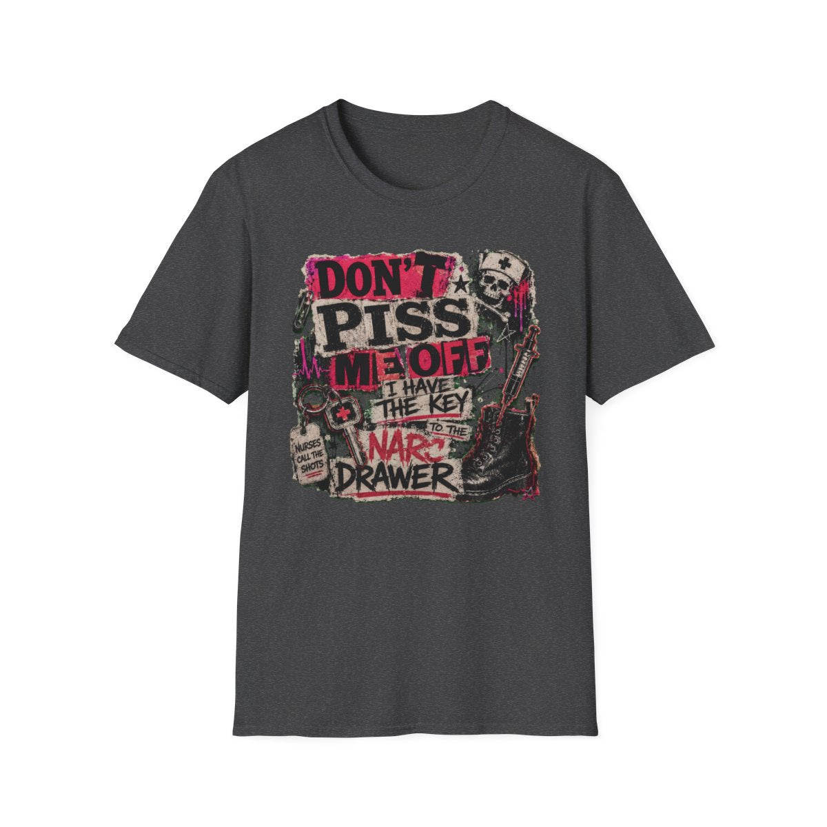 Dark Heather Front Shirt