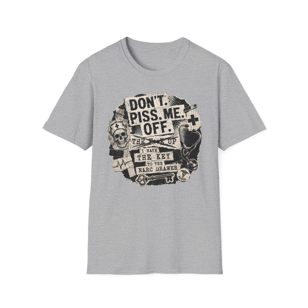 Sport Grey Front Shirt