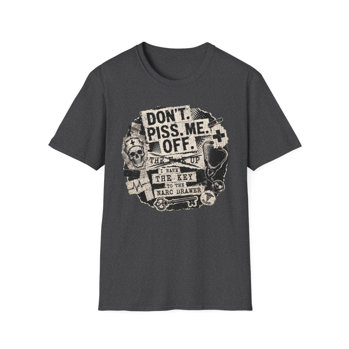 Dark Heather Front Shirt