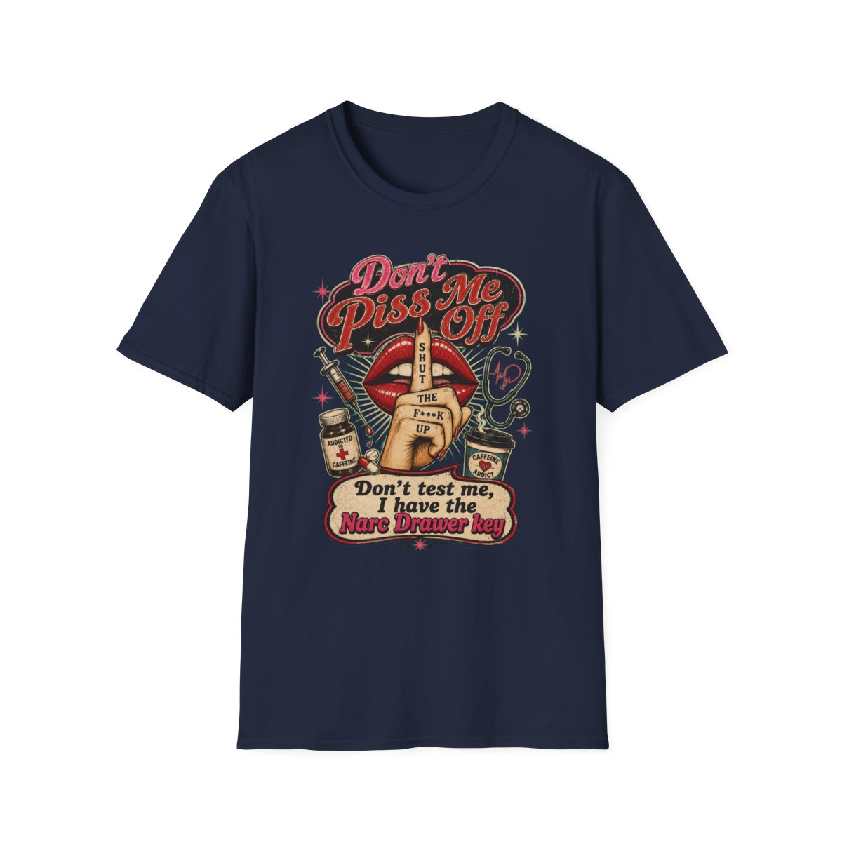 Navy Front Shirt