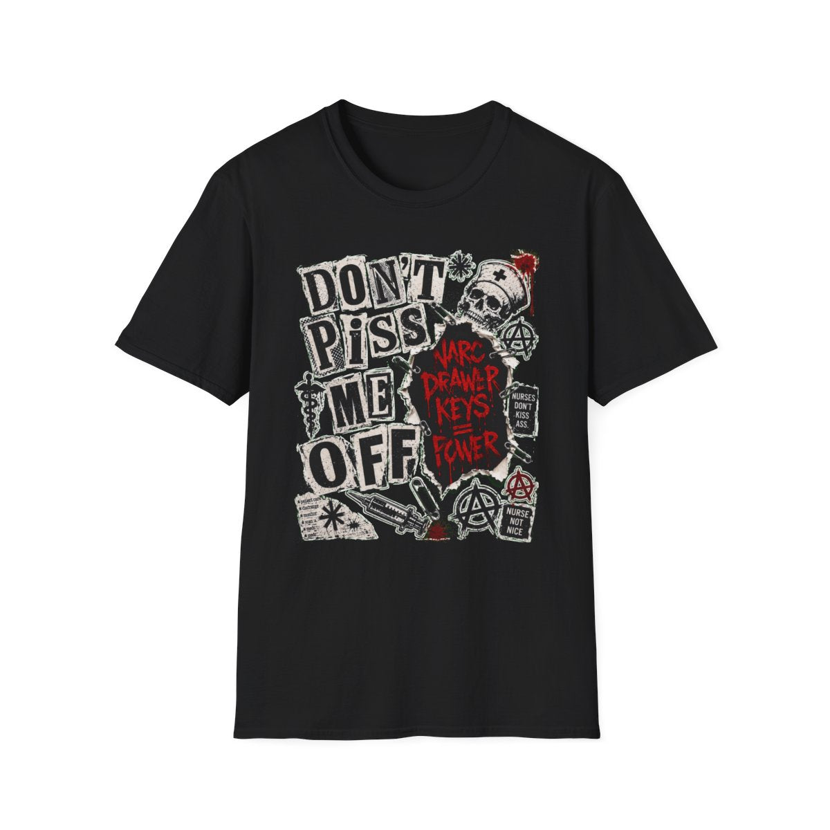 Black Front Shirt