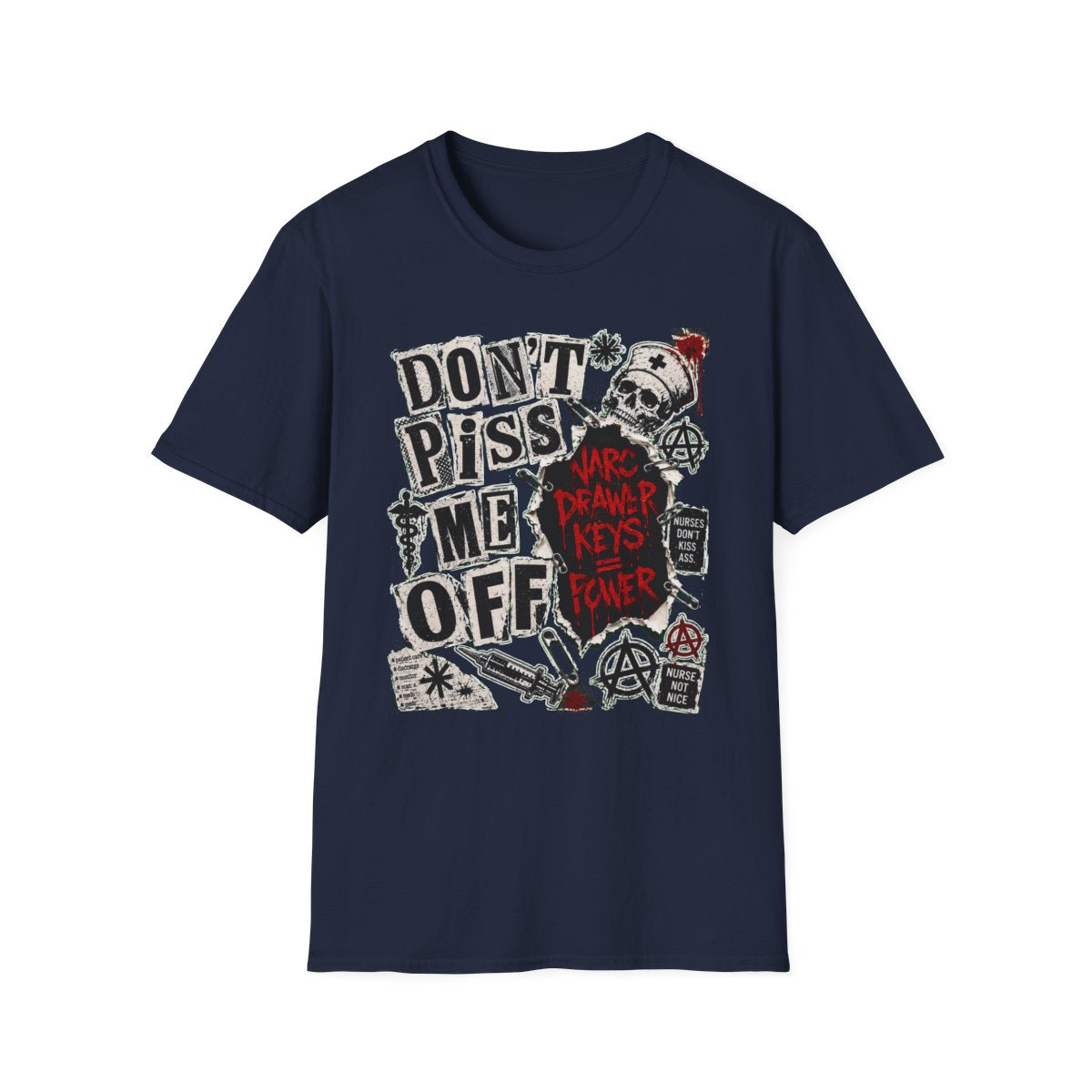 Navy Front Shirt