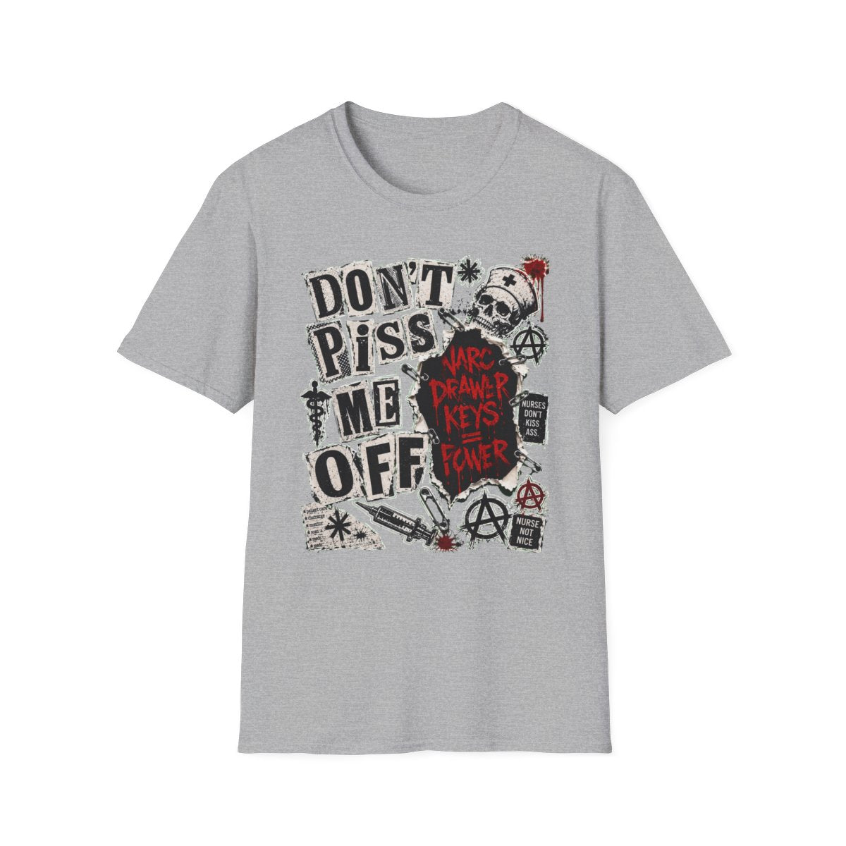 Sport Grey Front Shirt