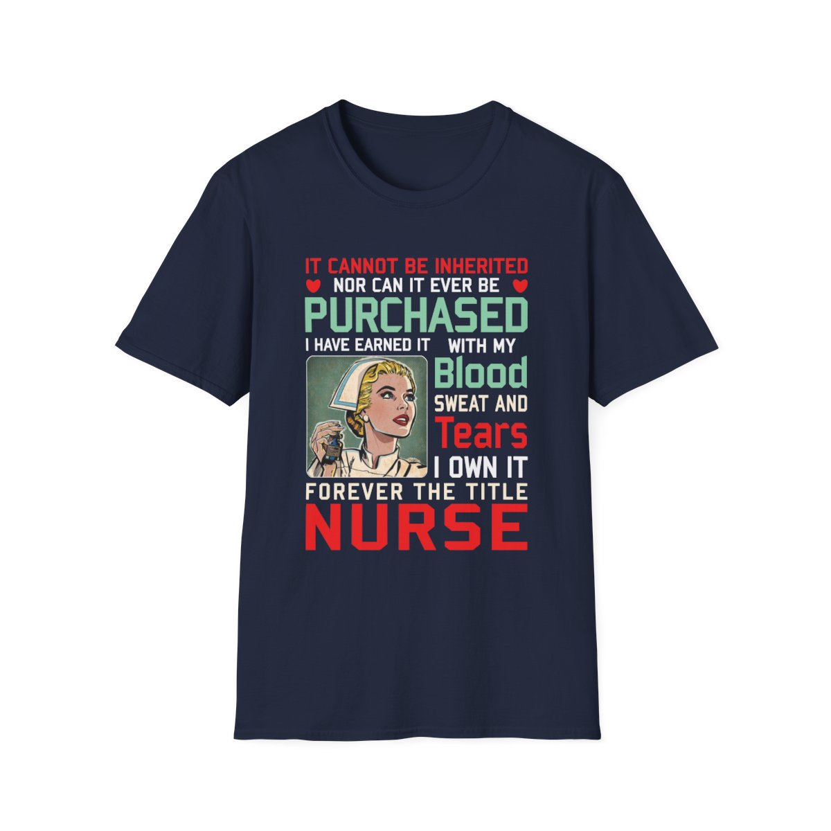 Navy Front Shirt