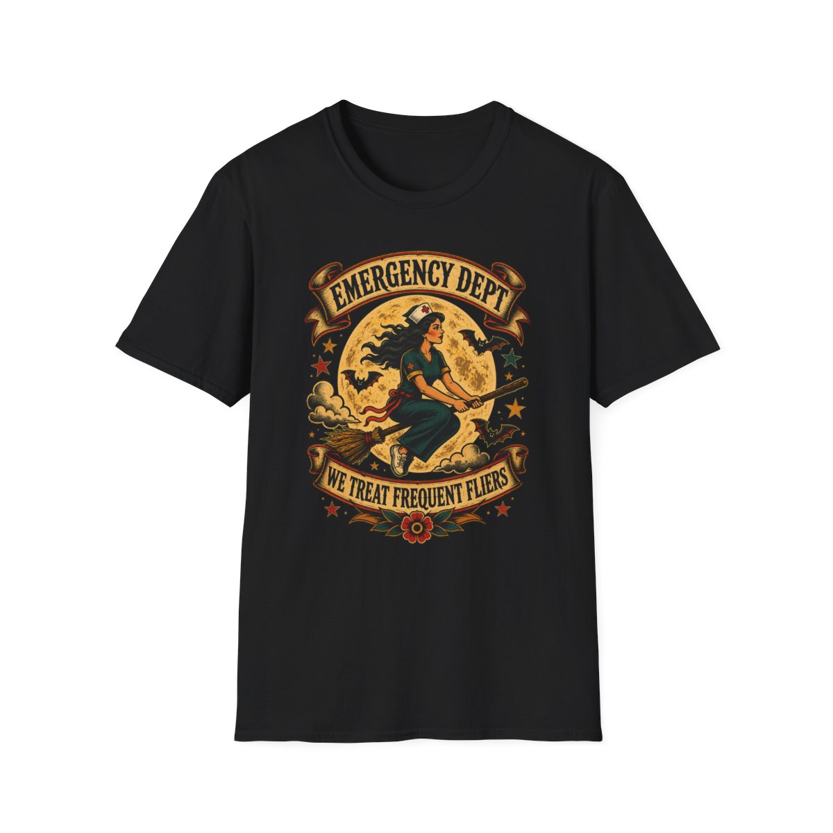 Black Front Shirt