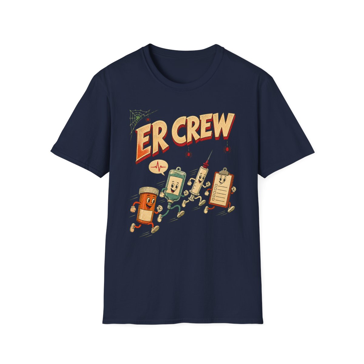 Navy Front Shirt
