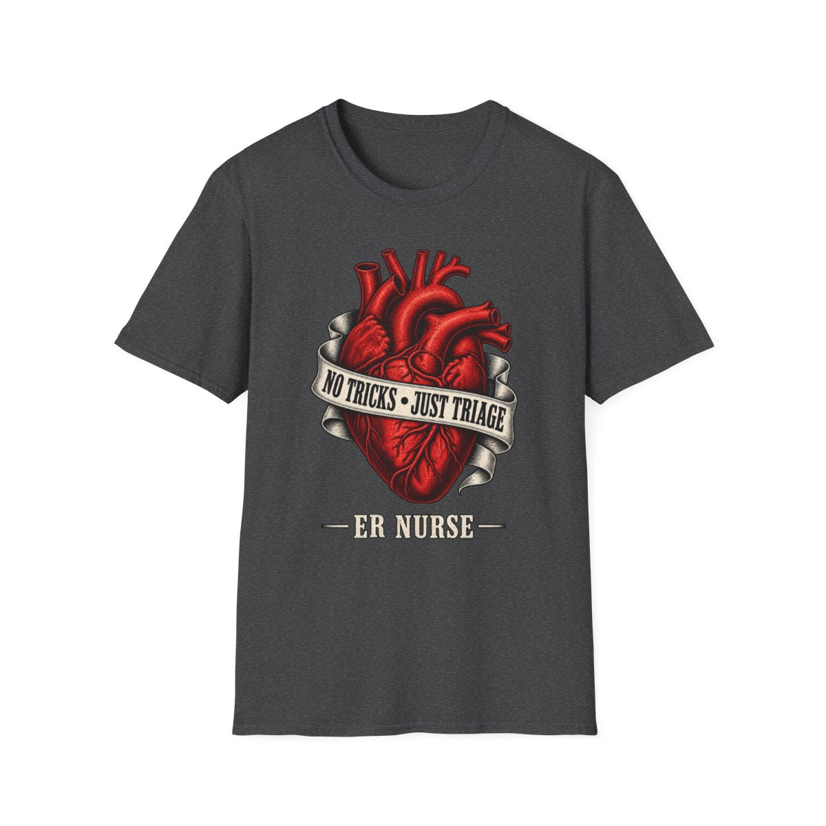 Dark Heather Front Shirt