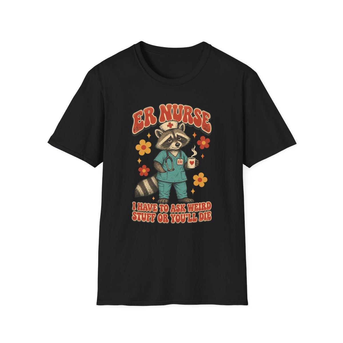 Black Front Shirt
