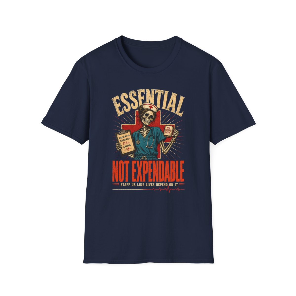 Navy Front Shirt