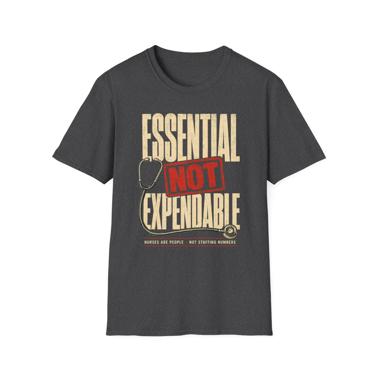 Dark Heather Front Shirt