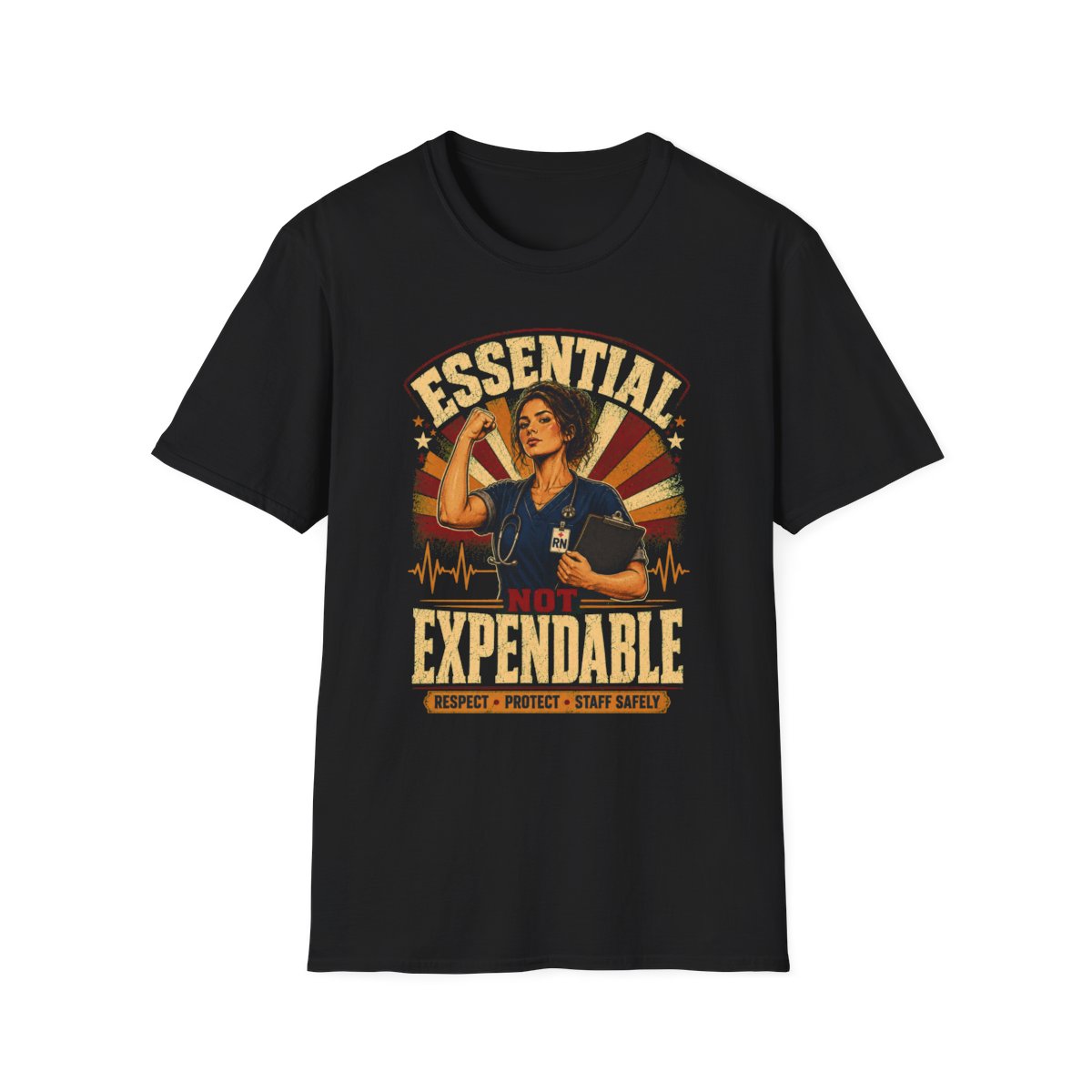 Black Front Shirt