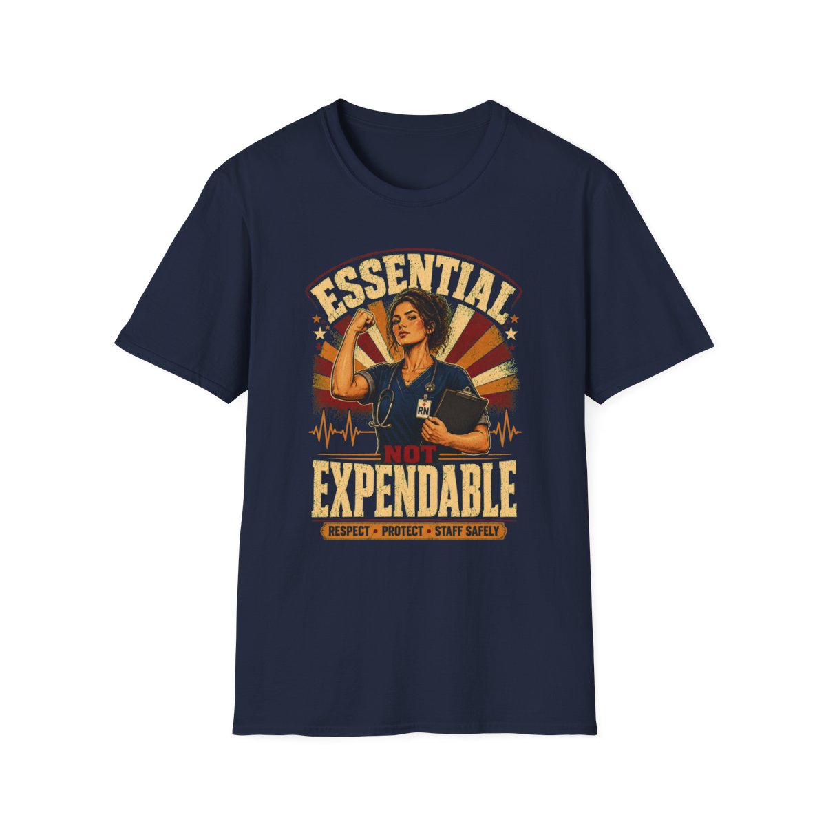 Navy Front Shirt