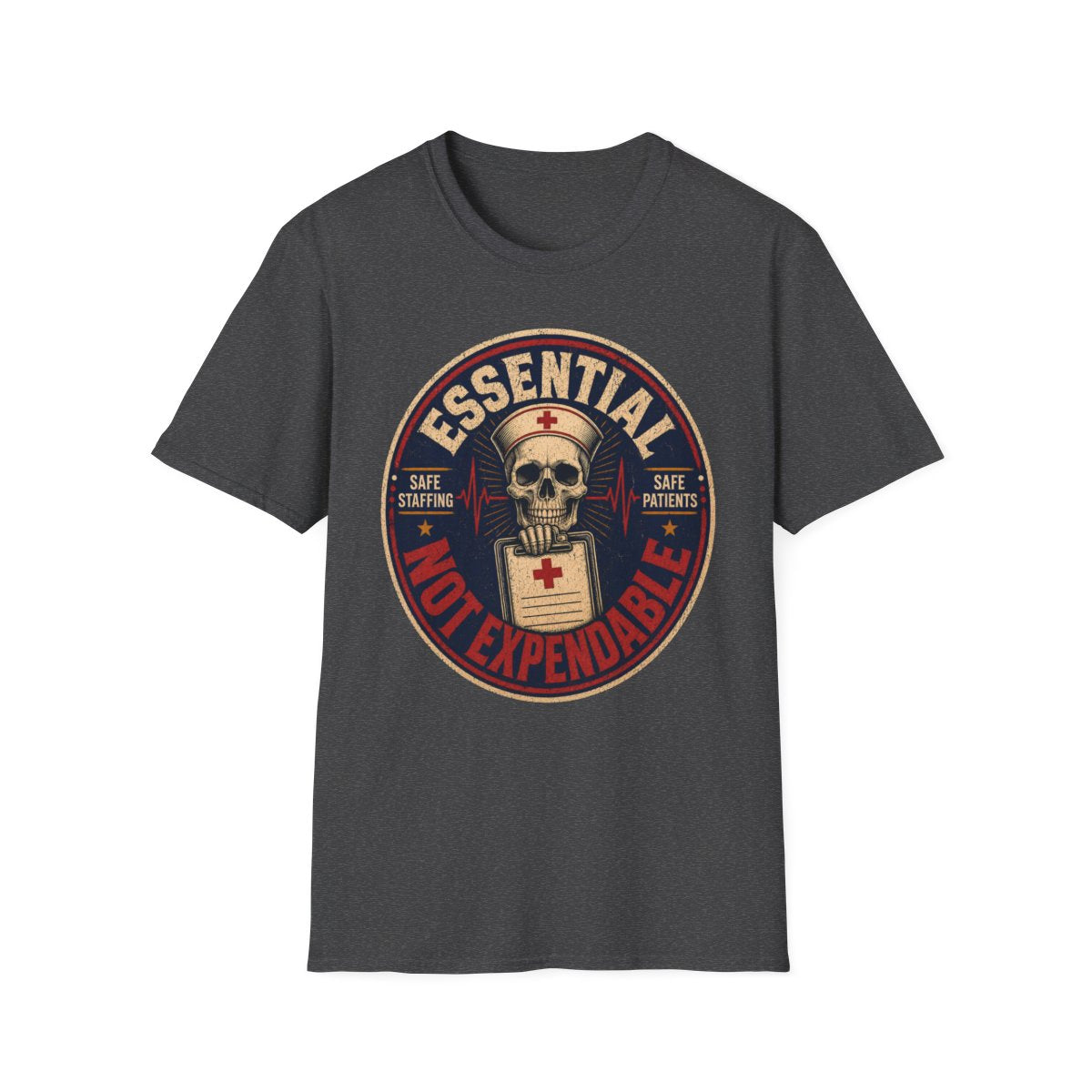 Dark Heather Front Shirt