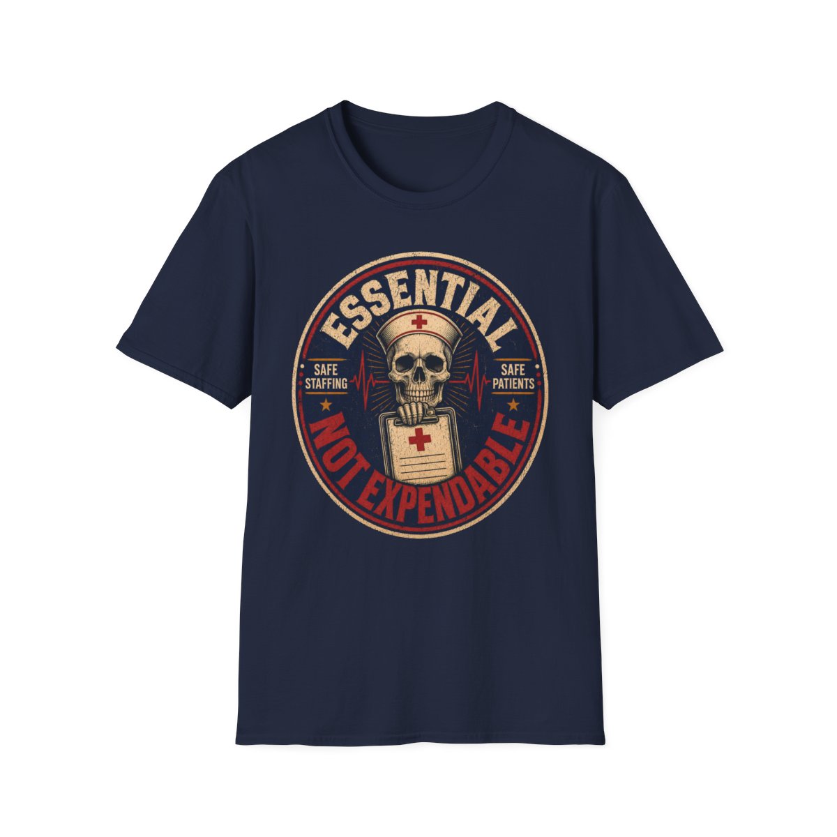 Navy Front Shirt