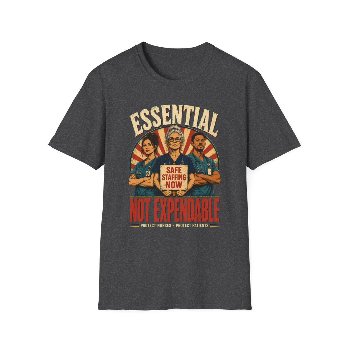 Dark Heather Front Shirt