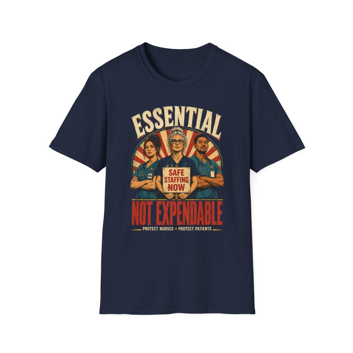 Navy Front Shirt