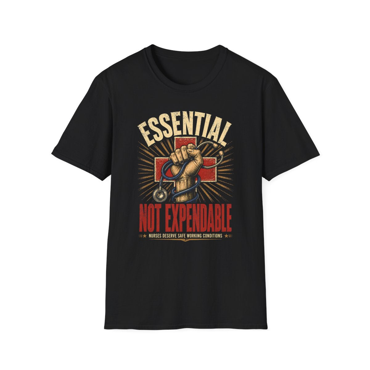 Black Front Shirt
