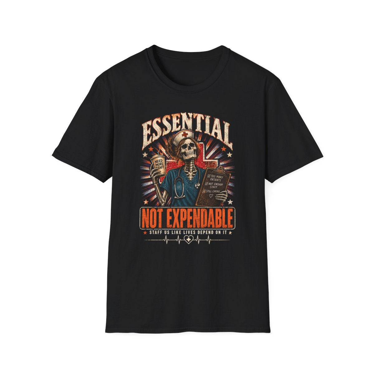 Black Front Shirt