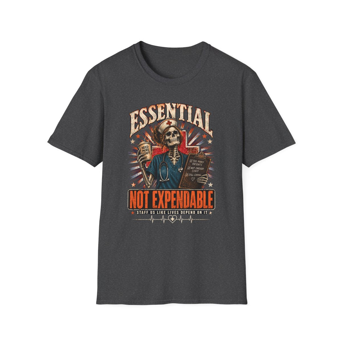 Dark Heather Front Shirt