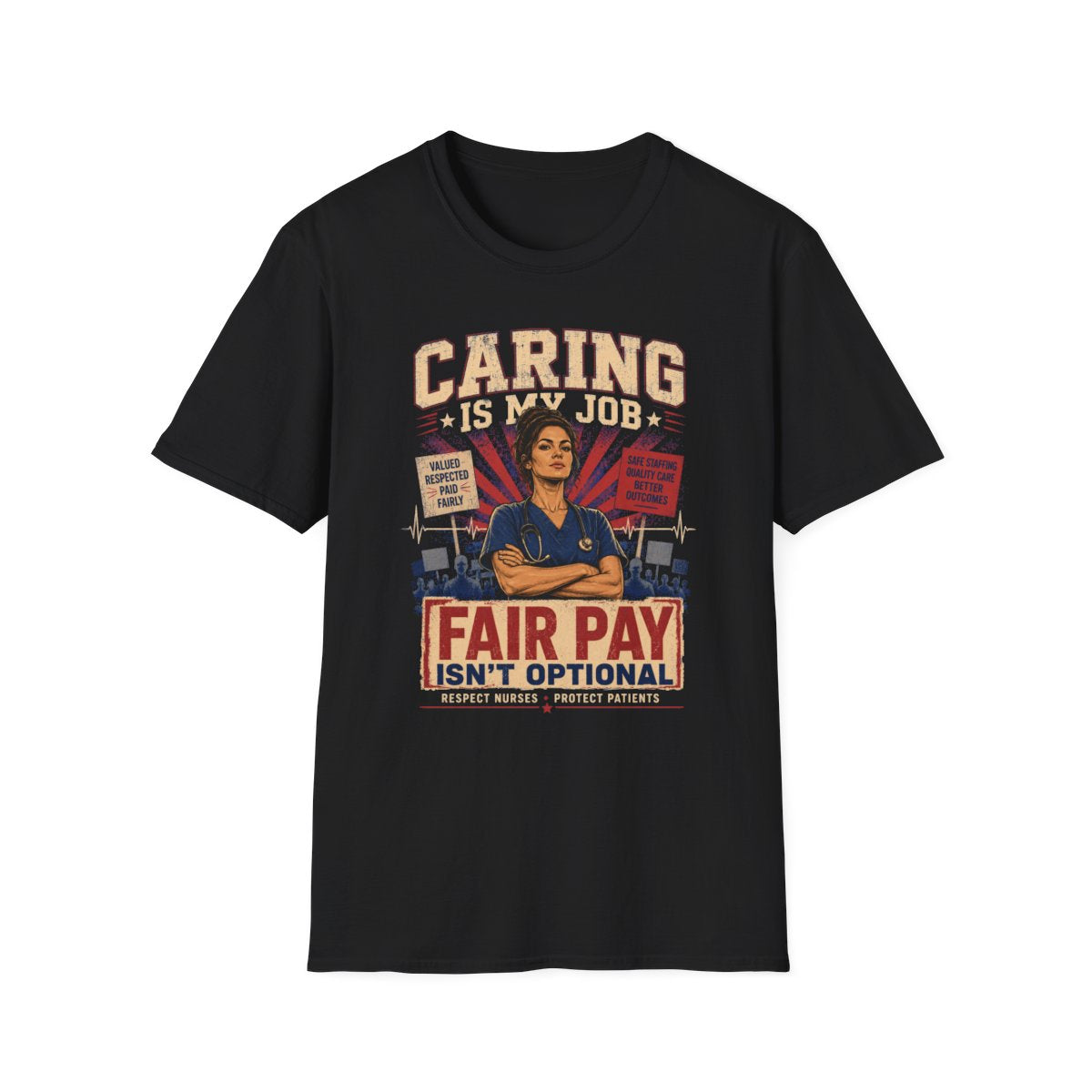 Black Front Shirt
