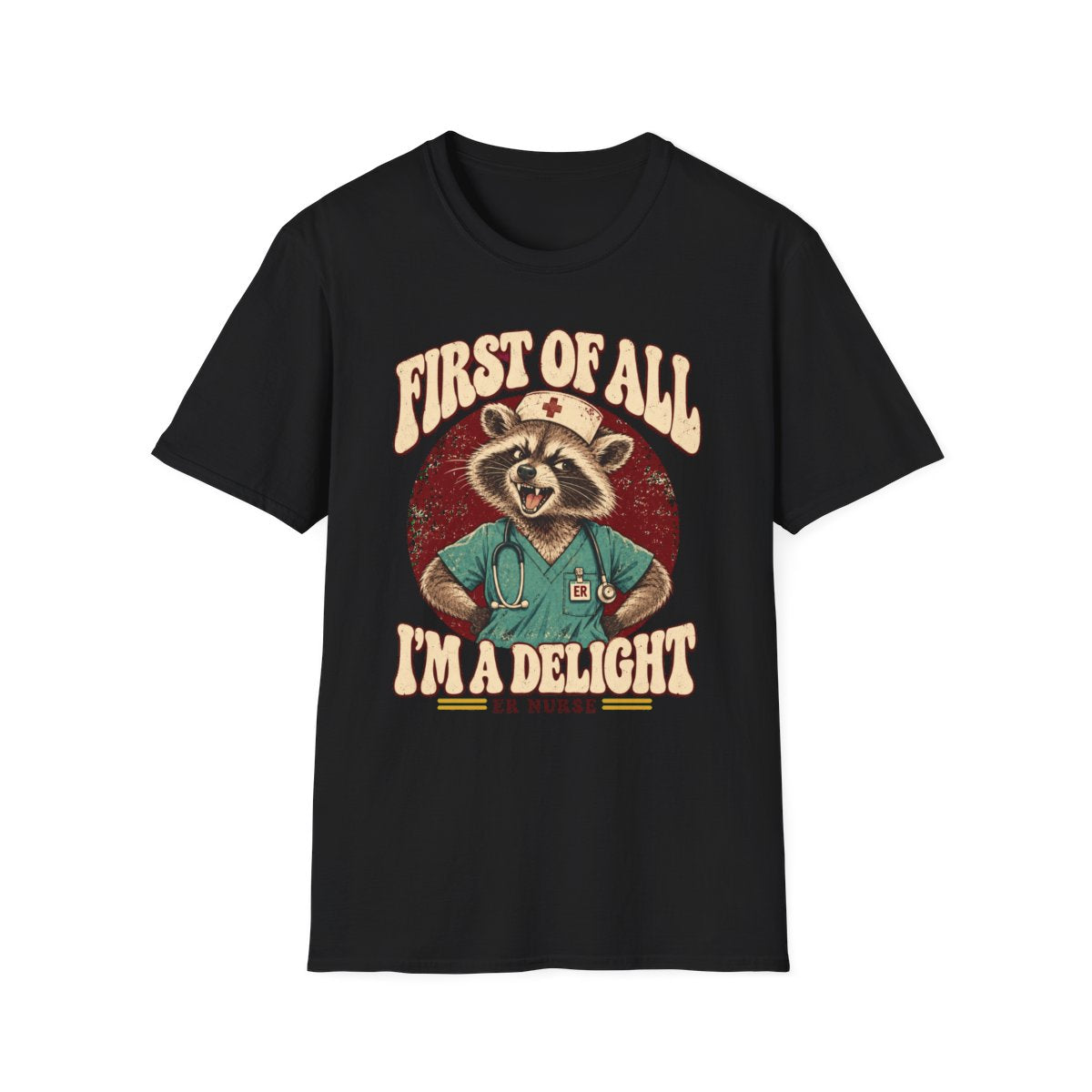 Black Front Shirt