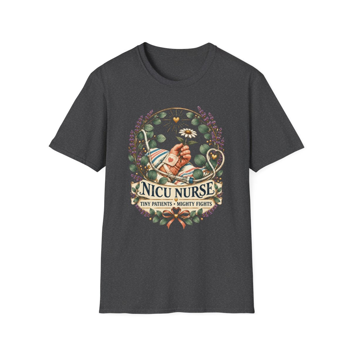 Dark Heather Front Shirt