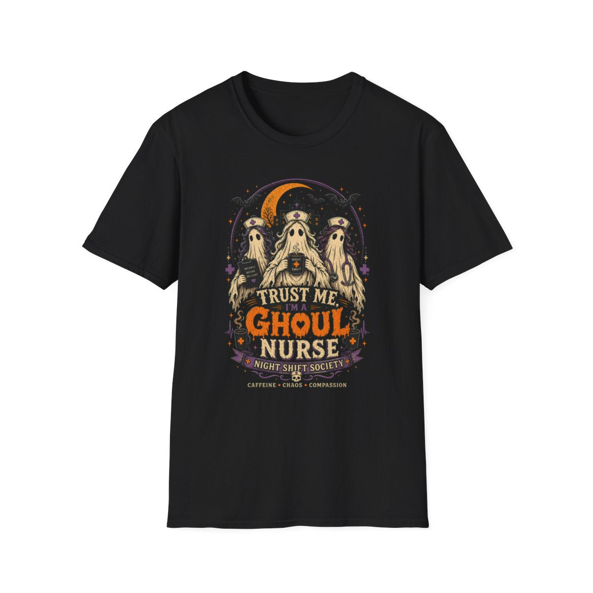 Black Front Shirt