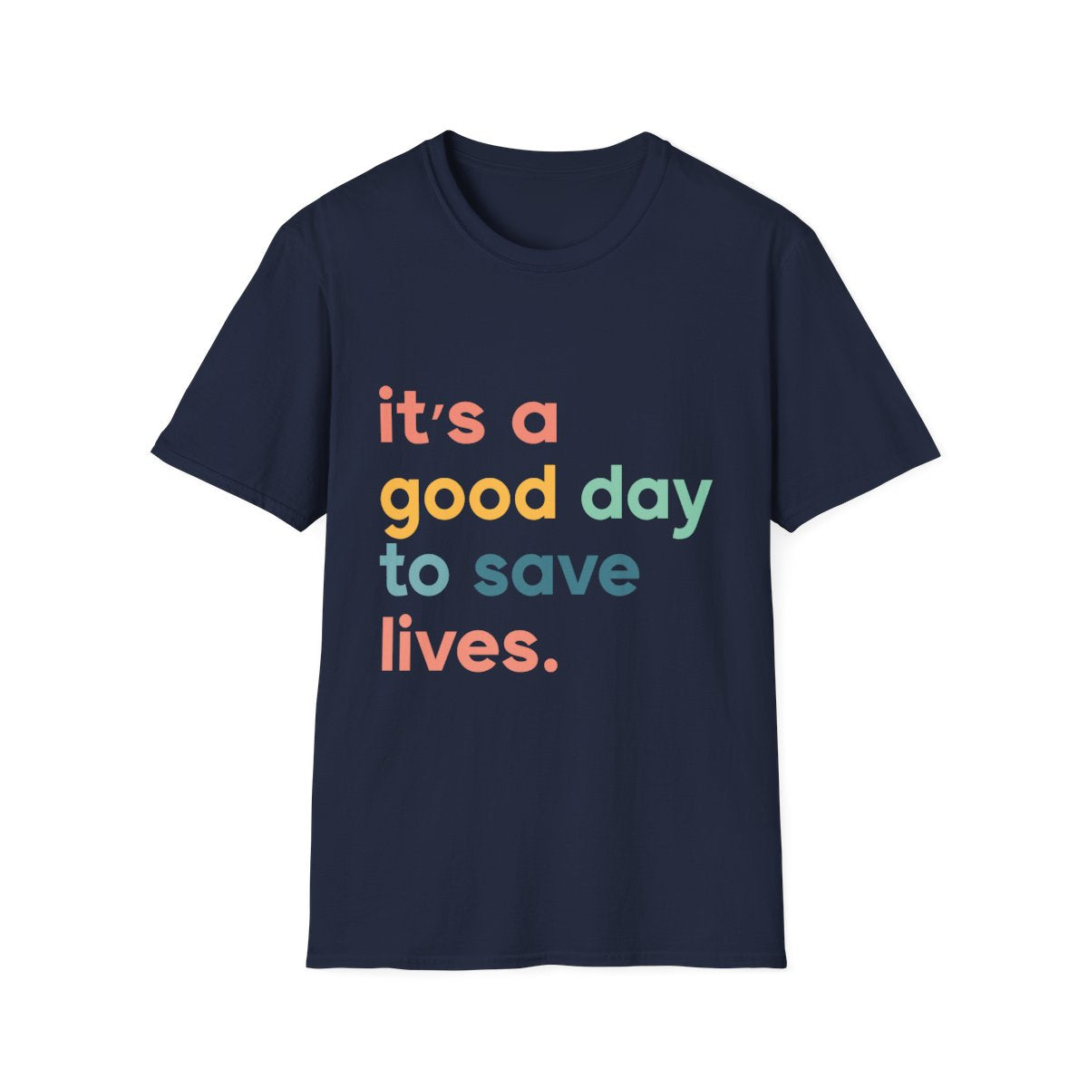 Navy Front Shirt