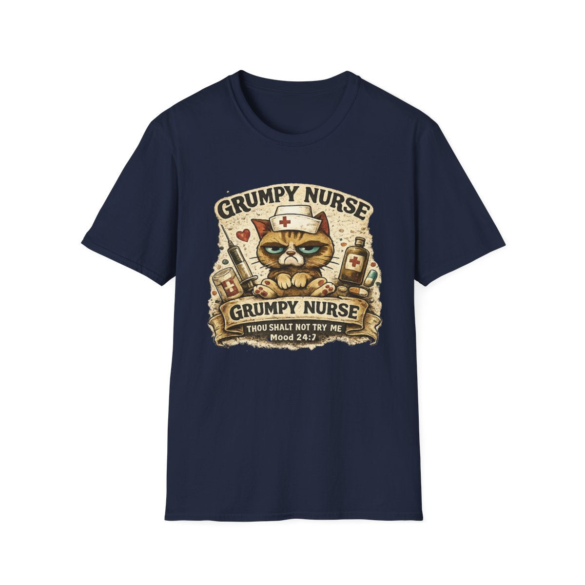 Navy Front Shirt