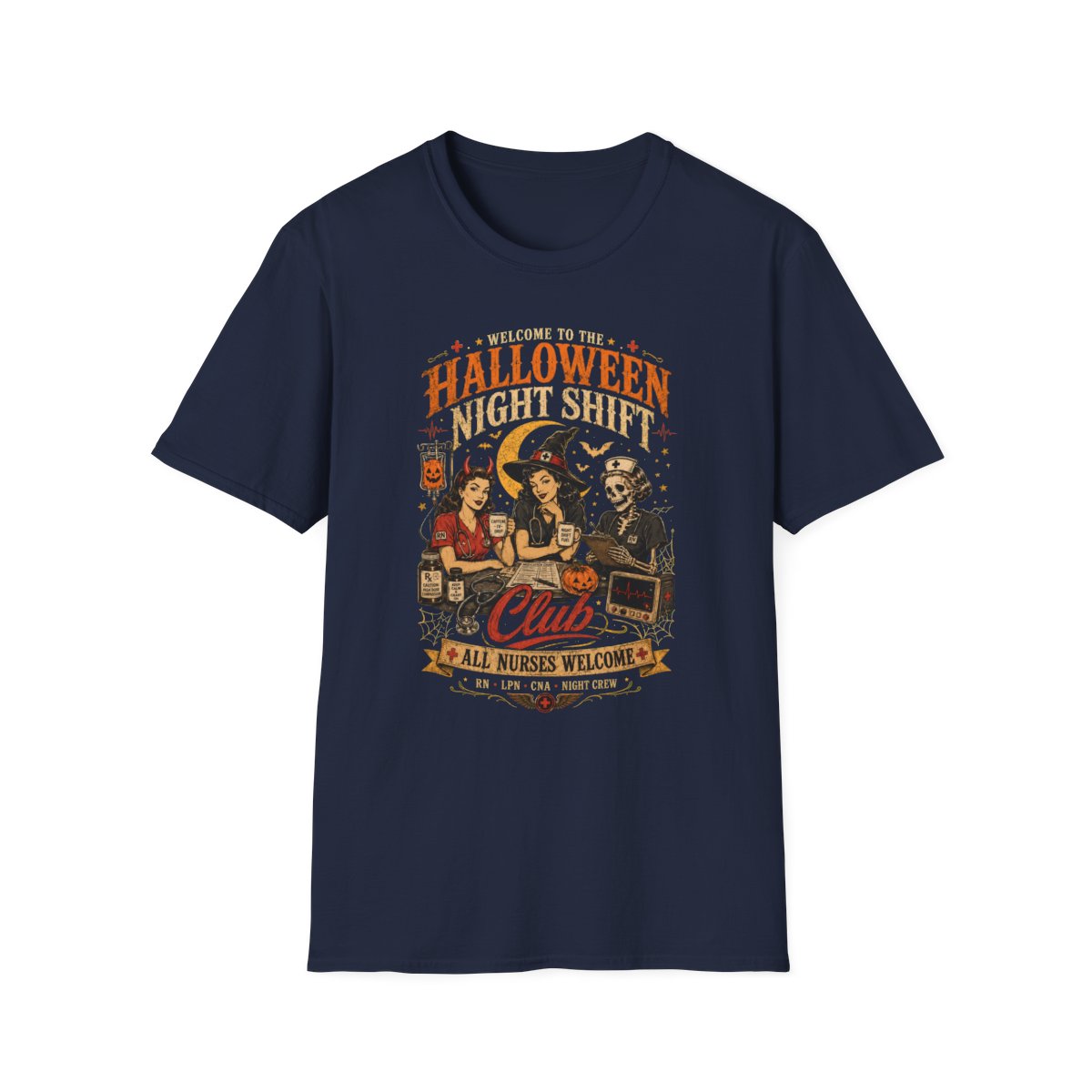 Navy Front Shirt