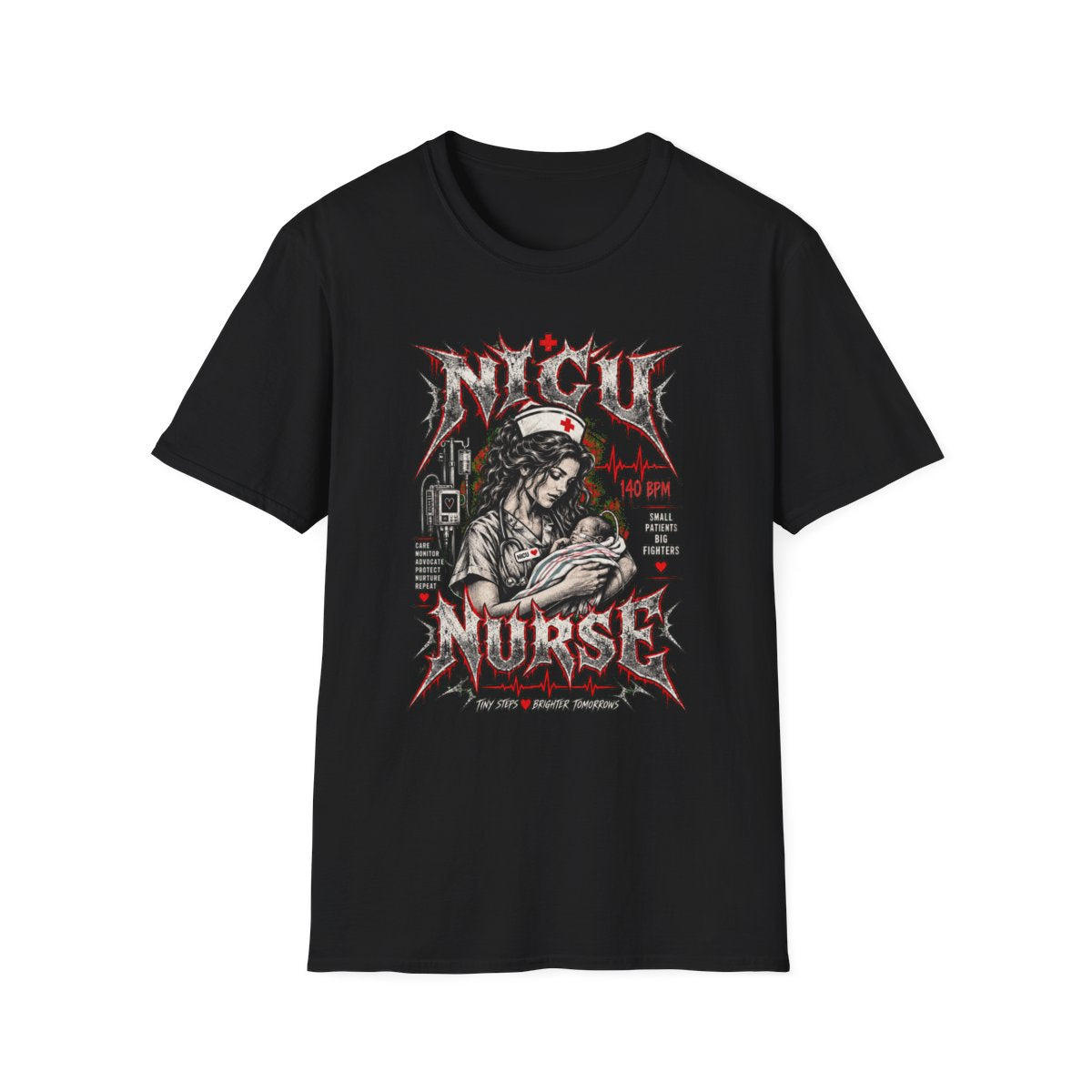 Black Front Shirt