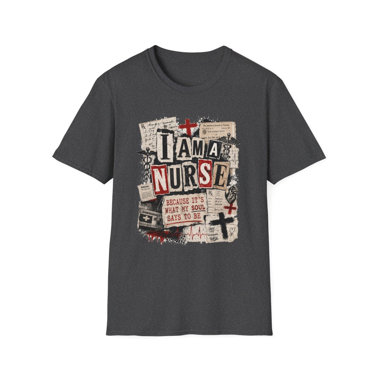 Dark Heather Front Shirt