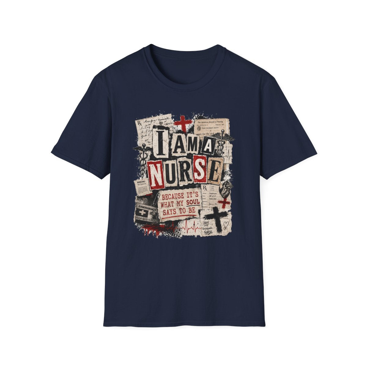 Navy Front Shirt