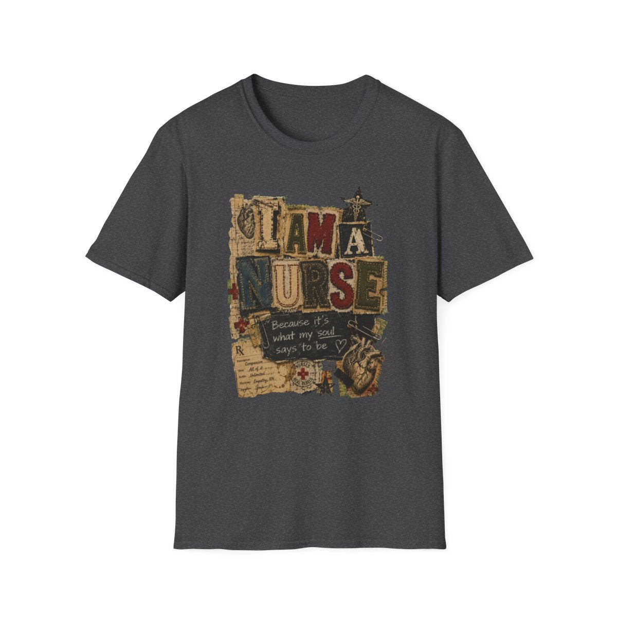 Dark Heather Front Shirt