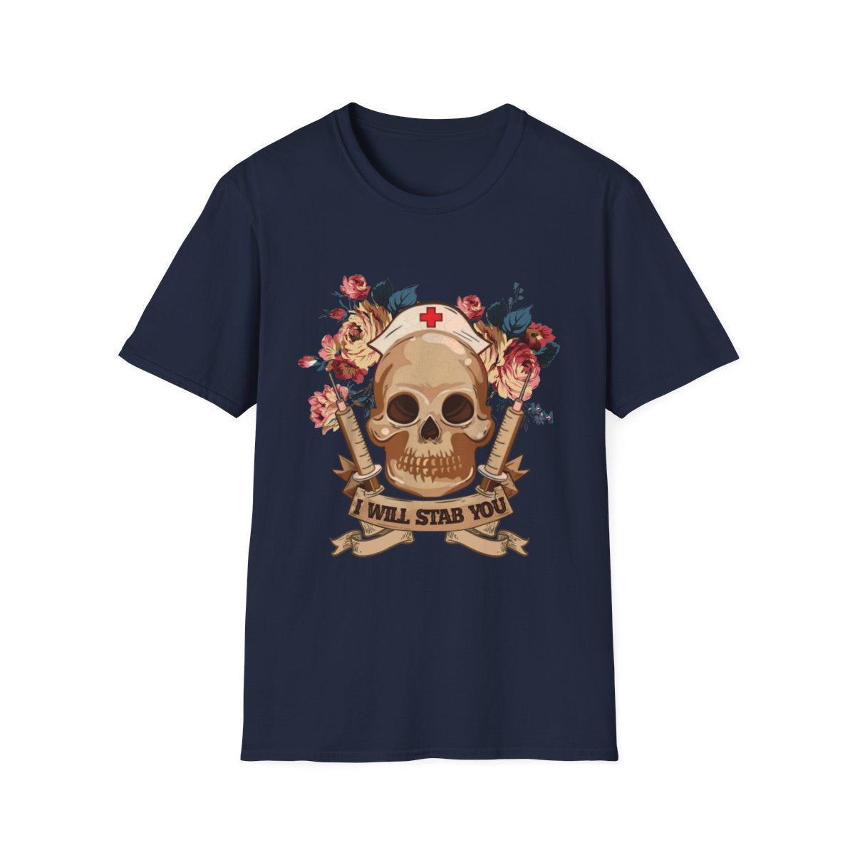Navy Front Shirt