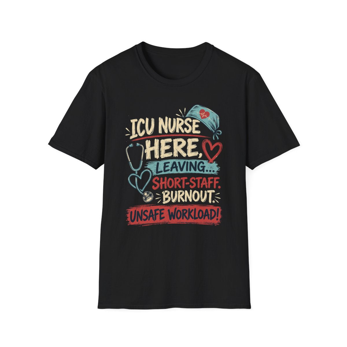 Black Front Shirt