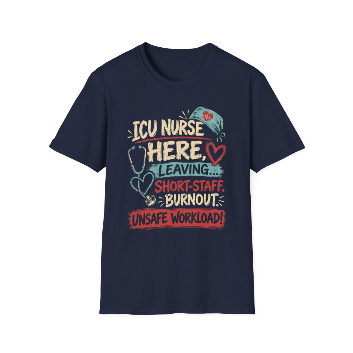 Navy Front Shirt