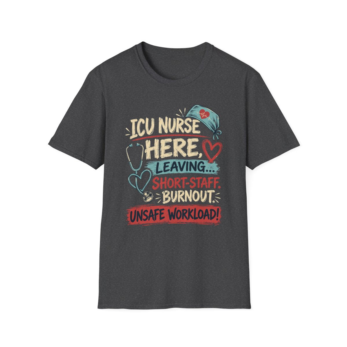 Dark Heather Front Shirt