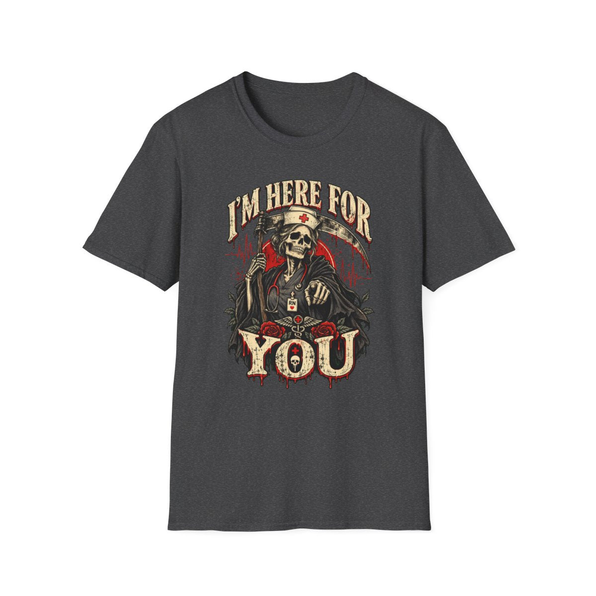 Dark Heather Front Shirt