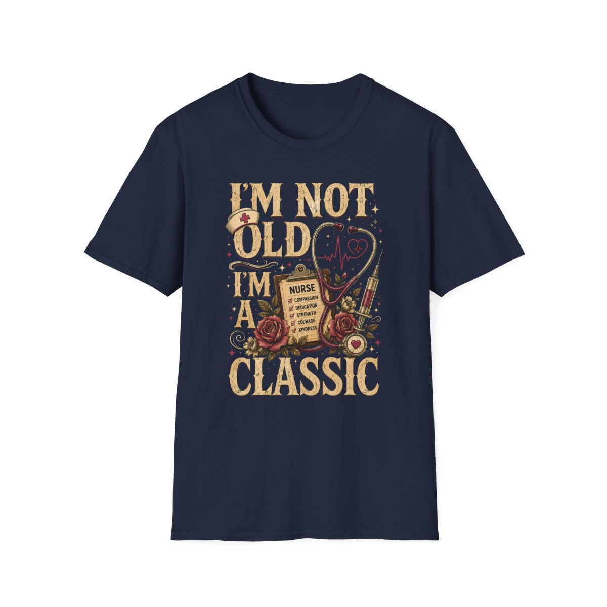 Navy Front Shirt