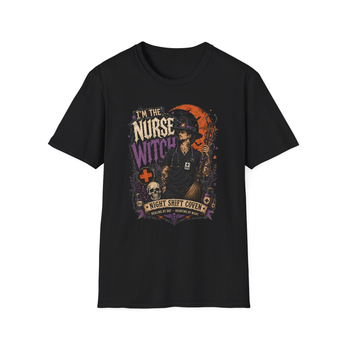 Black Front Shirt