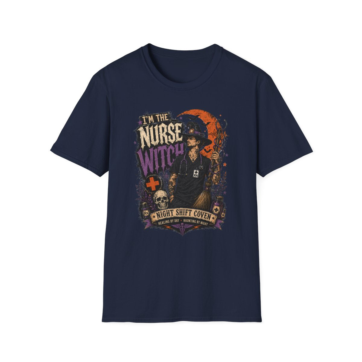 Navy Front Shirt