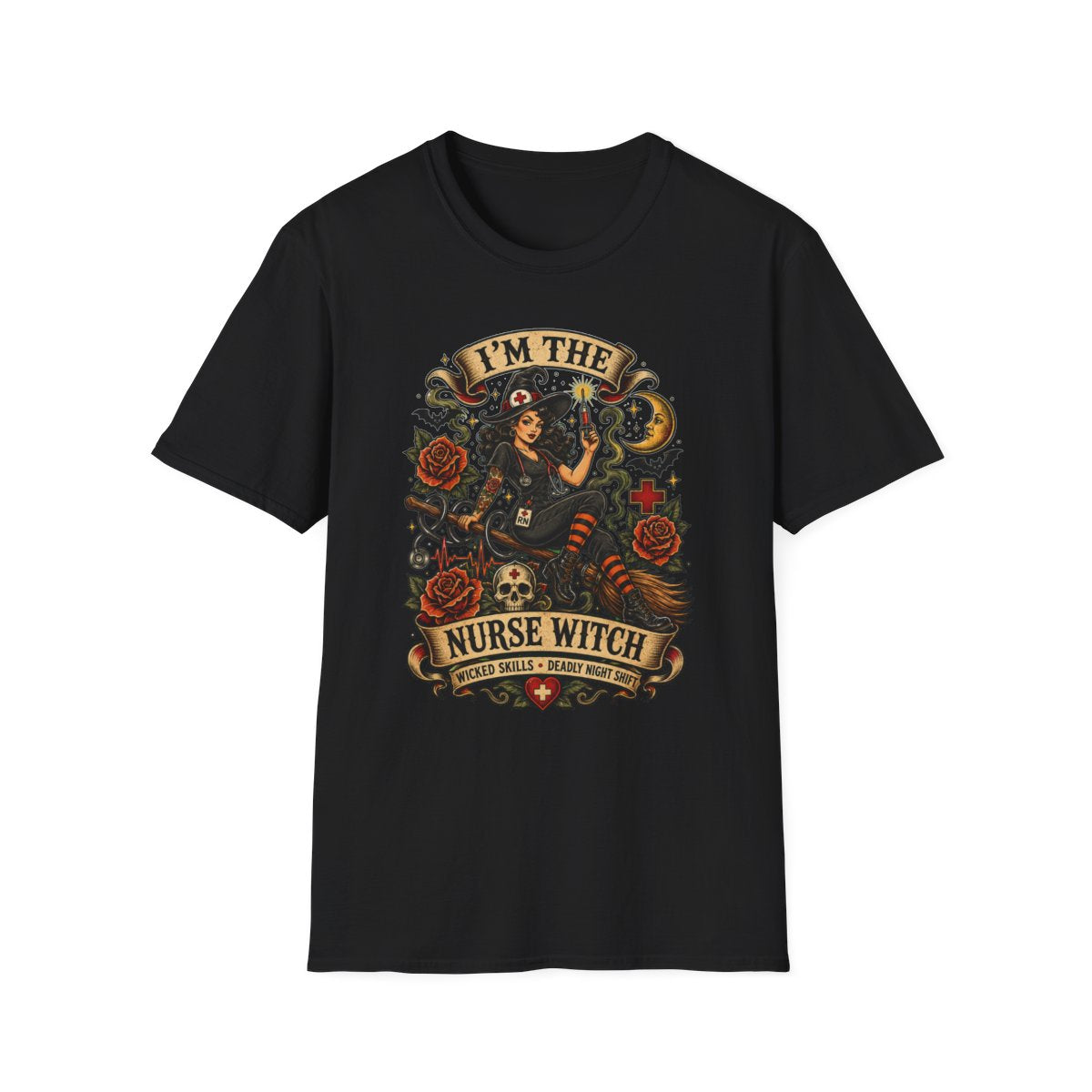 Black Front Shirt