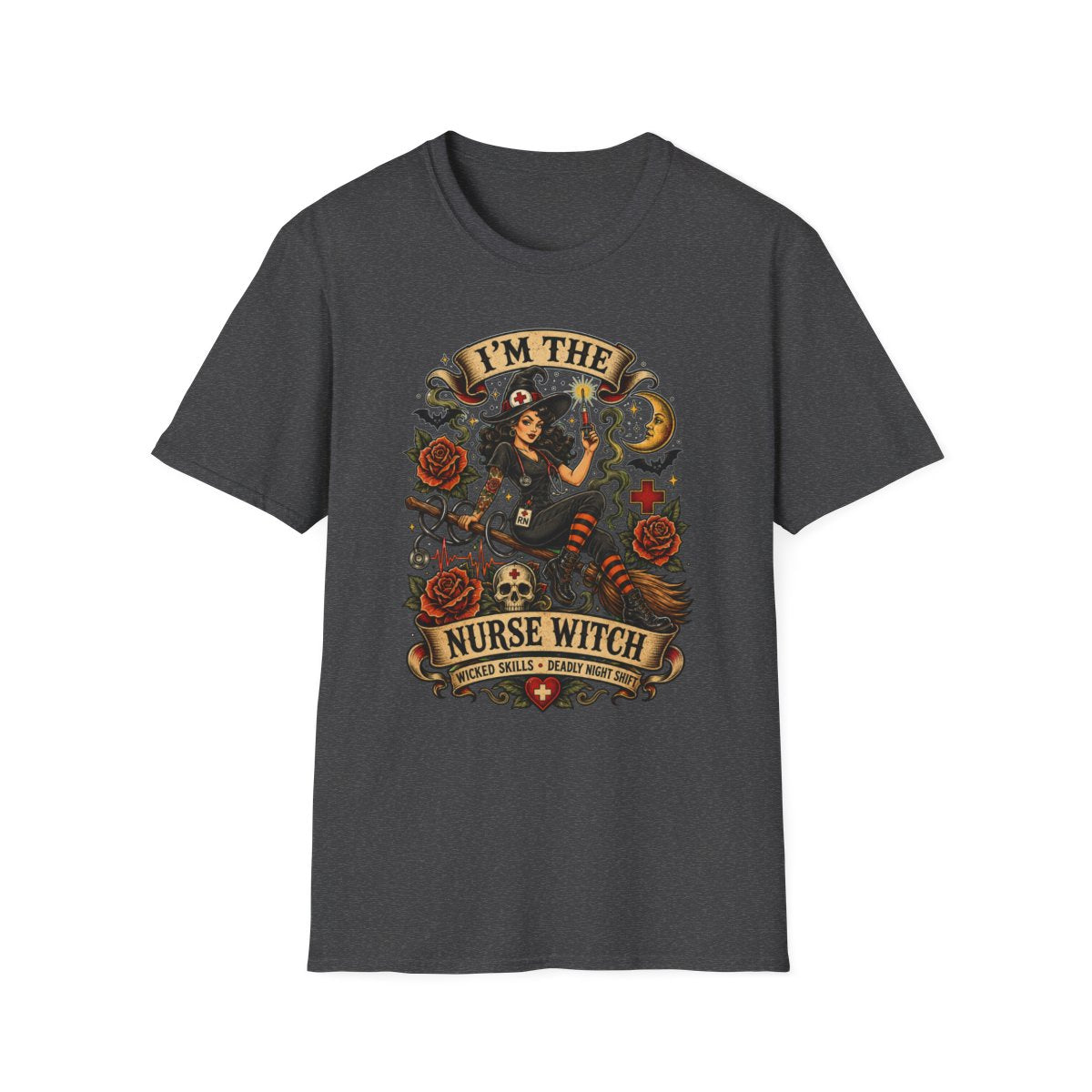 Dark Heather Front Shirt
