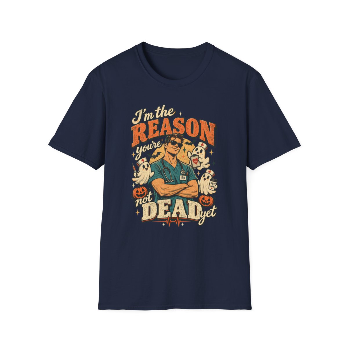 Navy Front Shirt