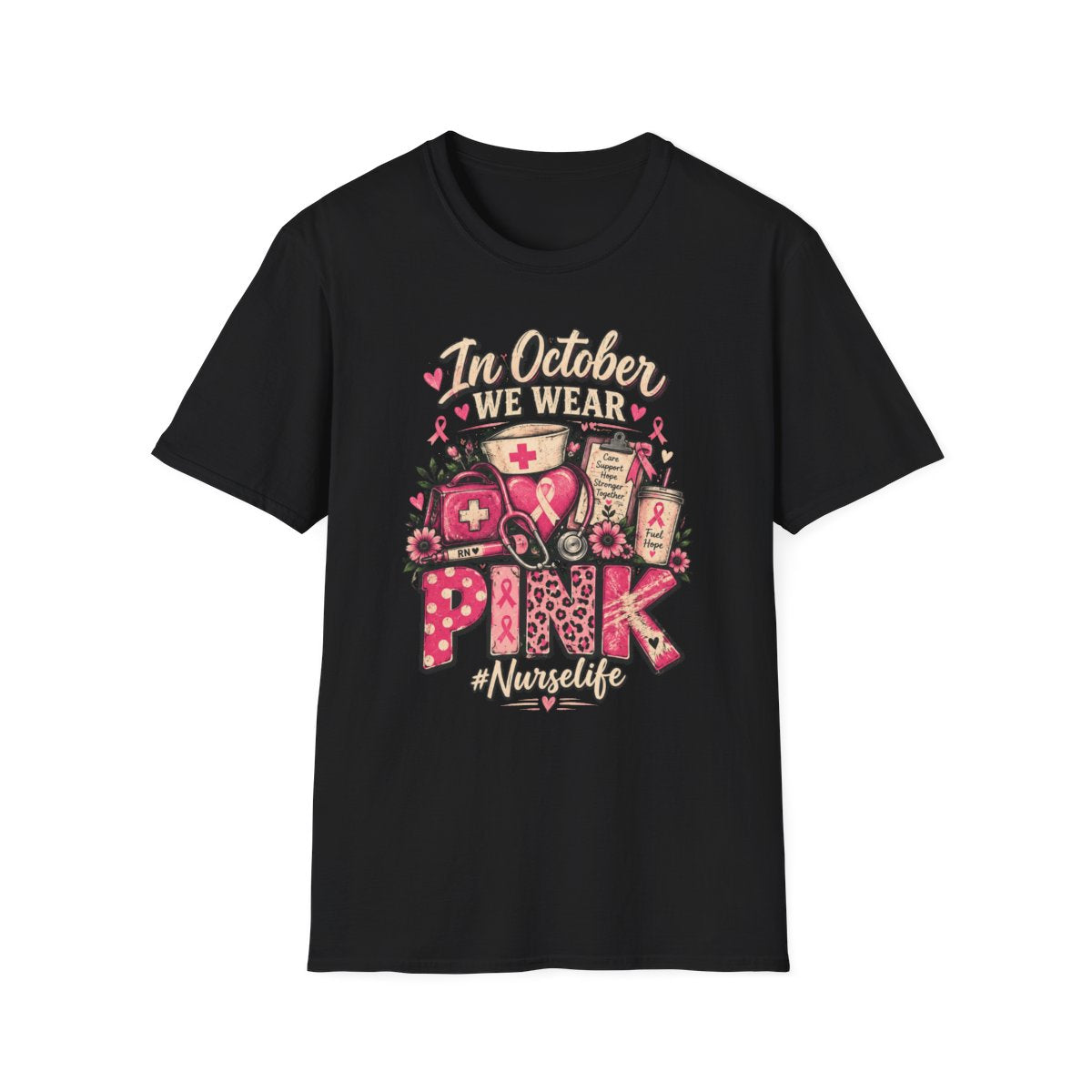 Black Front Shirt