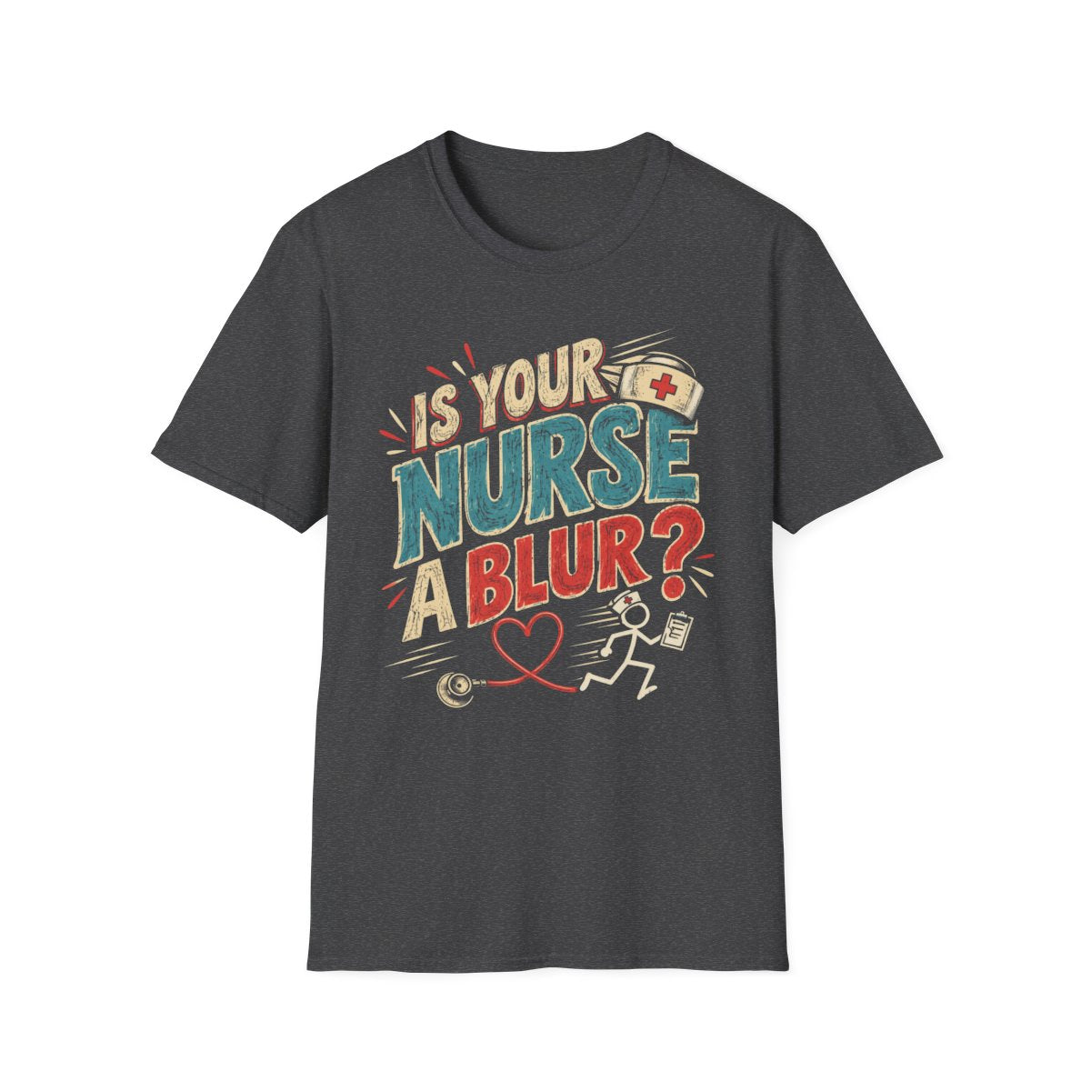 Dark Heather Front Shirt